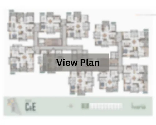 Floor plan layout for Godrej City The Highland Panvel apartments